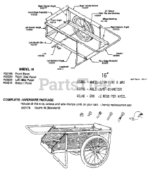 Troy-Bilt 16 - Troy-Bilt 2-Bushel Dump Cart