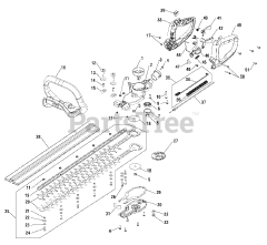 Snapper S 2822 (7800960-00) - Snapper Hedge Trimmer