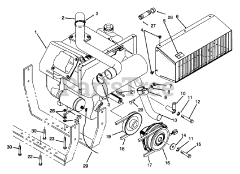 Toro 30610 (120) - Toro ProLine Rear-Engine Riding Mower (SN: 039000001 - 039999999) (1993)