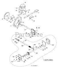 Poulan Pro PR 14527 ES (961980047-05) - Poulan Pro Snow Thrower (2013-09) AUGER HOUSING IMPELLER