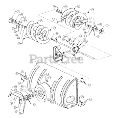 Cub Cadet 303 (190-303-100) - Cub Cadet 40" Snow Thrower Attachment