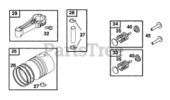 Briggs & Stratton 95902-0122-01 - Briggs & Stratton Vertical Engine Piston Grp