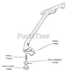 Murray HTE 102201 - Murray String Trimmer (2005) General Assembly