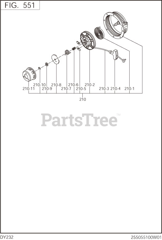Subaru Robin DY232DS5160 DY23 2