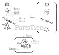 Shindaiwa F 230 - Shindaiwa String Trimmer Crank Shaft, Clutch Shoe, Piston