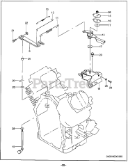 Subaru Robin RGV12K36030 - Subaru Robin Generator 400 Governor (Remote Type)
