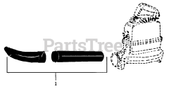 Weed Eater 1925 - Weed Eater Blower BLOWER TUBE KIT