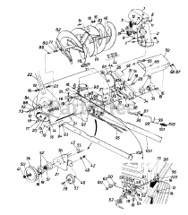 White Outdoor 190-491-190 - White Outdoor 36" Snow Thrower Attachment (1994)