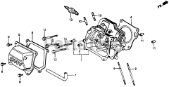 Honda WD20 X C (GX110) - Honda Water Pump, Made in Japan (SN: GX110-1000001 - GX110-9999999) CYLINDER HEAD