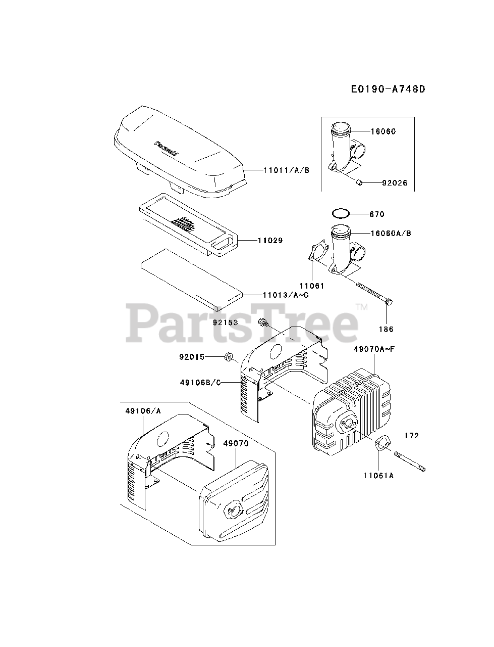 Kawasaki FJ180V-AS05
