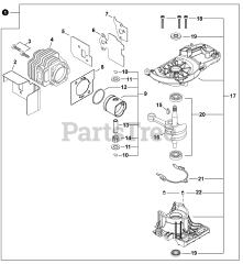 Echo HCS-2810 - Echo Hedge Trimmer (SN: U55712001001 - U55712999999)