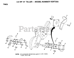 Electrolux/AYP YE RT35 A - Electrolux/AYP Tiller