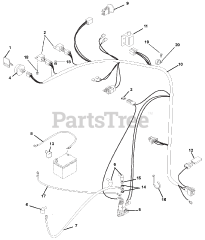 Ariens 915165 - Ariens Zoom XL 48" Zero-Turn Mower, 24hp Kawasaki (SN: 000101 - 009999) Electrical System