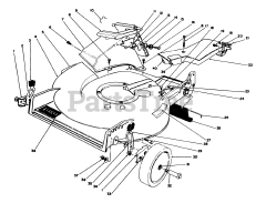 Toro 20632 - Toro Walk-Behind Mower (SN: 009000001 - 009999999) (1989)