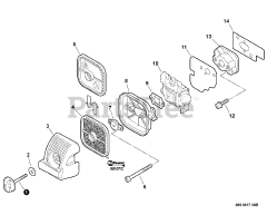 Echo PB-255 - Echo Handheld Blower (SN: P06213001001 - P06213999999)