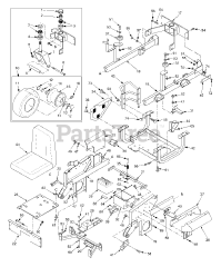 Scag SCR48-25CH - Scag Cougar 48" Zero-Turn Mower, 25hp Kohler (SN: 5590001 - 5599999)