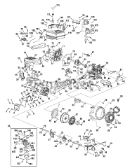 MTD 31AM62EE706 - MTD Snow Thrower (2009) Engine Assembly 365-SUB