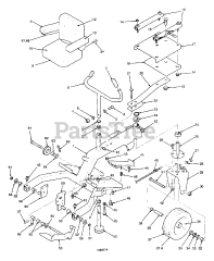 Scag STHM-22CH - Scag Three-Wheel Riding Mower, 22hp Kohler (SN: 3380001 - 3389999)