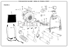 Ryobi RY 09600 - Ryobi Backpack Blower Figure A