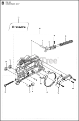 Husqvarna 236 - Husqvarna Chainsaw CHAIN BRAKE