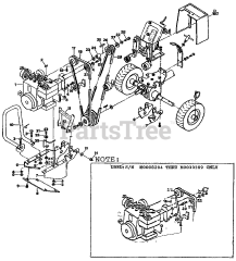 Troy-Bilt 50173 - Troy-Bilt Junior II Rear-Tine Tiller (SN: M0008204 - M0067998)