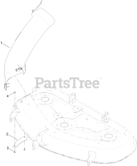 Exmark 126-7507 - Exmark Bagger for 50" and 54" Quest Mower (SN: 413950474 - 416150474) (Rev A) (2023)