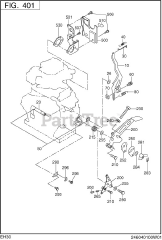 Subaru Robin EH300DS7330 (EH30) - Subaru Robin Engine 401 Governor
