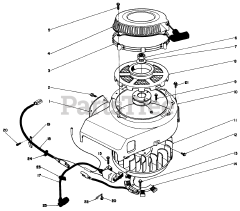 Toro 55-7800 - Toro Replacement Engine, Kawasaki Recoil  Flywheel Assembly (kawasaki Model Fb460v Type Ds08)