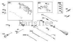 Briggs & Stratton 305446-0639-F1 - Briggs & Stratton Horizontal Engine