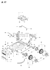 Husqvarna LC 48 (966976301-00) - Husqvarna Walk-Behind Mower (2009-03)