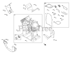 Briggs & Stratton 386447-0472-B5 - Briggs & Stratton Horizontal Engine Cylinder Group