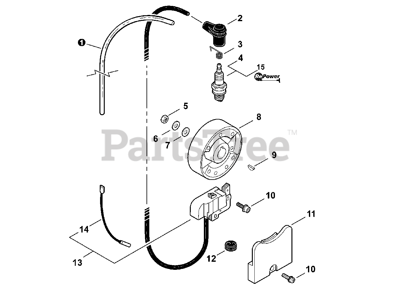 Echo PB755ST Echo Backpack Blower Parts (SN P04112001001