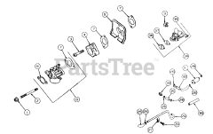 Cub Cadet 2135 (13A-214F100) - Cub Cadet Garden Tractor (SN: 326006 & Above) Fuel System 22531 Spec.