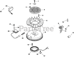 Kohler CV16-43521 - Kohler Command PRO Engine, Made for Fhp, 16hp, 11.9kW Ignition/Electrical 5-27-174
