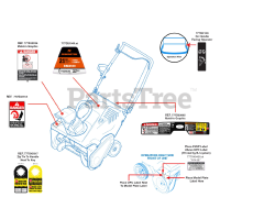 Remington RM 2100 (31A-2M1E783) - Remington Snow Thrower (2017)