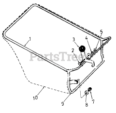 MTD 19006C - MTD Grassbag Assembly (1986)
