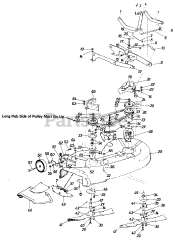 MTD 19765S - MTD 38" Mower Deck Assembly Only (1985)