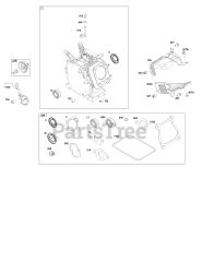 Briggs & Stratton 12V332-0125-F1 - Briggs & Stratton Horizontal Engine Cylinder Group
