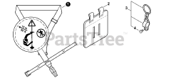 Echo SRM-266 U - Echo Brush Cutter (SN: T43513001001 - T43513999999)