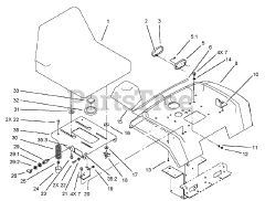 Toro 73450 (315-8) - Toro Garden Tractor (SN: 270000001 - 270999999) (2007)