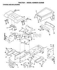 Electrolux/AYP 2Q4B9 B - Electrolux/AYP Lawn Tractor (1995)
