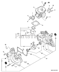 Echo CS-550 P - Echo Chainsaw (SN: C14113001001 - C14113999999)