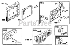 Briggs & Stratton 12M802-5521-01 - Briggs & Stratton Vertical Engine