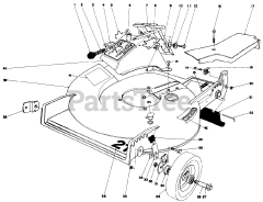 Toro 20810 - Toro Walk-Behind Mower (SN: 009000001 - 009999999) (1979)