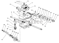 Toro 22045 - Toro 53cm Recycler Walk-Behind Mower (SN: 099000001 - 099999999) (1999)