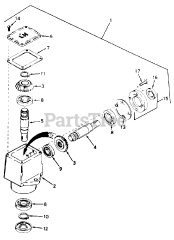 MTD 19958S - MTD Mower Deck Assembly Only (1985)