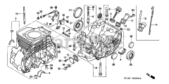 Honda GD320 QAAE (GPB) - Honda Engine, Made in Japan (SN: GPB-1000001 - GPB-1008896) CYLINDER