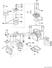 Subaru Robin EH100F47011 (EH100) - Subaru Robin Rammer Engine 100 Crankcase