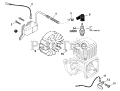 Echo PPF-225 - Echo Pole Saw (SN: E05613001001 - E05613999999) Ignition