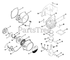 Snapper 411 SST (86298) - Snapper String Trimmer 411SST Recoil Starter Assm'y